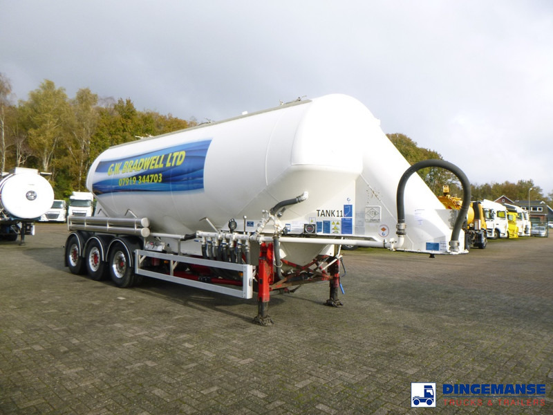 Feldbinder Powder tank alu 40 m3 / 1 comp - Tanker semi-trailer: picture 2 Feldbinder Powder tank alu 40 m3 / 1 comp - Tanker semi-trailer: picture 2