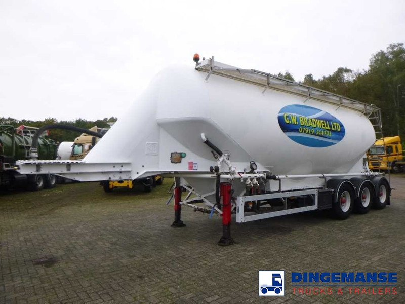 Feldbinder Powder tank alu 40 m3 / 1 comp - Tanker semi-trailer: picture 1 Feldbinder Powder tank alu 40 m3 / 1 comp - Tanker semi-trailer: picture 1