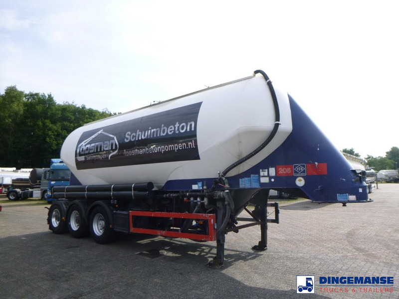 Feldbinder Powder tank alu 40 m3 / 1 comp + compressor - Tanker semi-trailer: picture 2 Feldbinder Powder tank alu 40 m3 / 1 comp + compressor - Tanker semi-trailer: picture 2