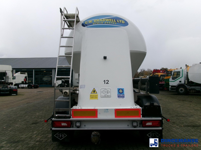 Feldbinder Powder tank alu 40 m3 / 1 comp + compressor - Tanker semi-trailer: picture 5 Feldbinder Powder tank alu 40 m3 / 1 comp + compressor - Tanker semi-trailer: picture 5