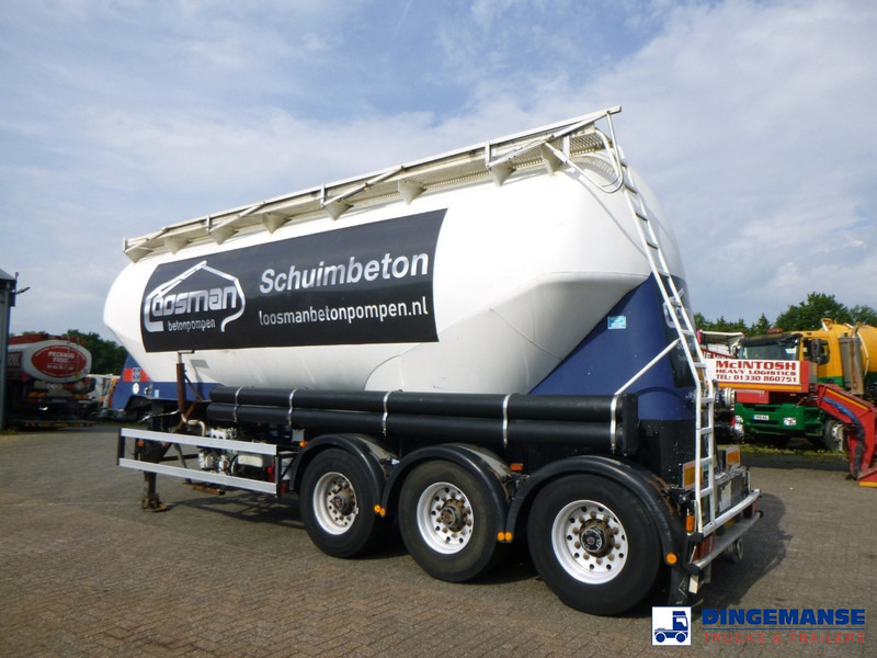 Feldbinder Powder tank alu 40 m3 / 1 comp + compressor - Tanker semi-trailer: picture 3 Feldbinder Powder tank alu 40 m3 / 1 comp + compressor - Tanker semi-trailer: picture 3