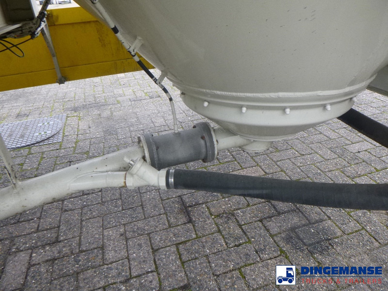 Tanker semi-trailer Feldbinder Powder tank alu 40 m3 / 1 comp + compressor: picture 13