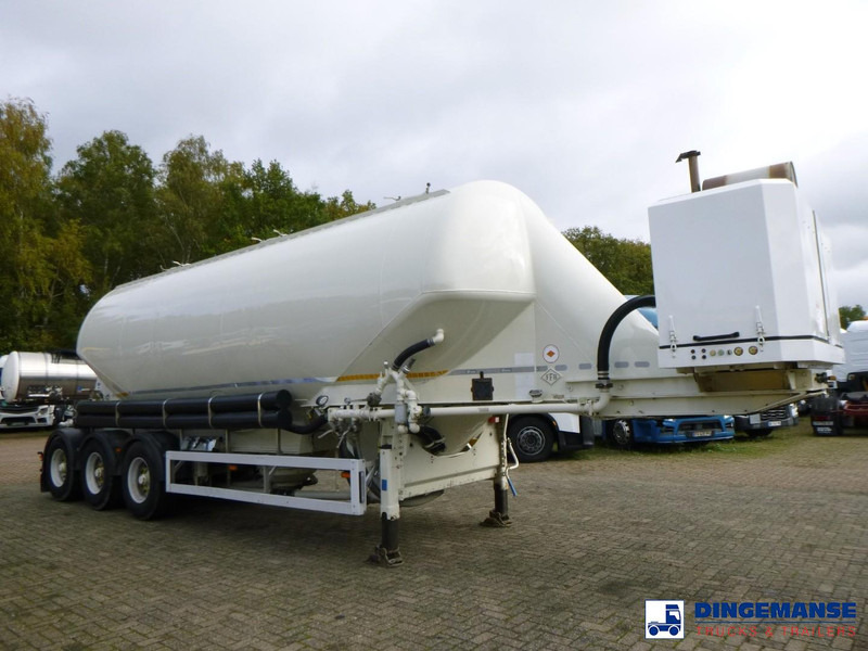 Feldbinder Powder tank alu 40 m3 + engine/compressor - Tanker semi-trailer: picture 2 Feldbinder Powder tank alu 40 m3 + engine/compressor - Tanker semi-trailer: picture 2