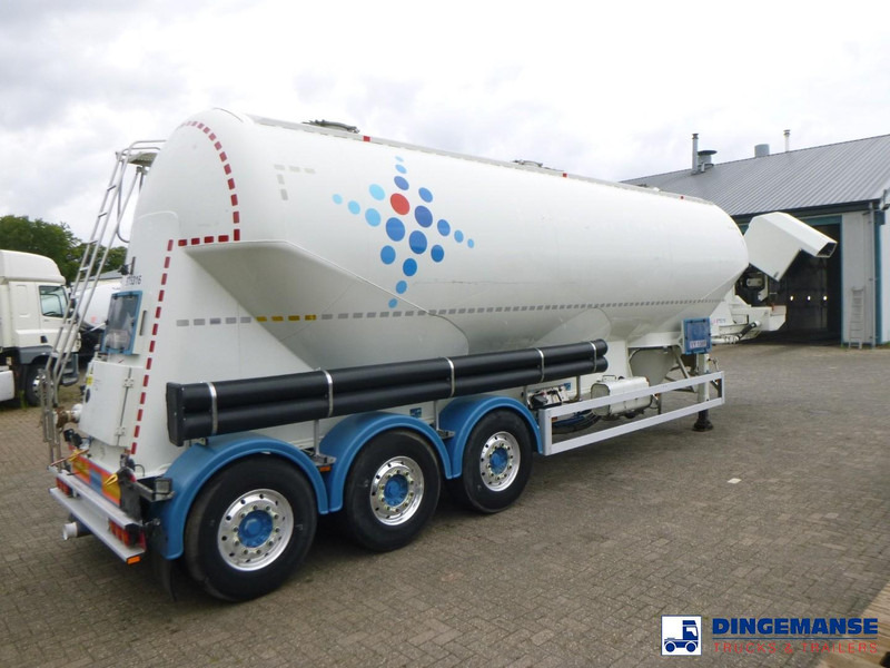 Feldbinder Powder tank alu 50 m3 + compressor - Tanker semi-trailer: picture 4 Feldbinder Powder tank alu 50 m3 + compressor - Tanker semi-trailer: picture 4