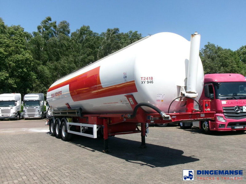 Feldbinder Powder tank alu 60 m3 (tipping) - Tanker semi-trailer: picture 2 Feldbinder Powder tank alu 60 m3 (tipping) - Tanker semi-trailer: picture 2