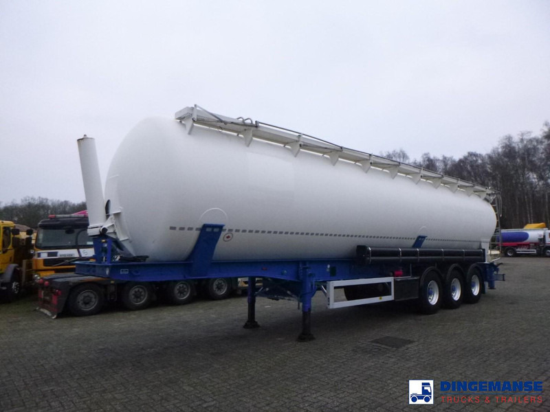 Feldbinder Powder tank alu 63 m3 (tipping) - Tanker semi-trailer: picture 1 Feldbinder Powder tank alu 63 m3 (tipping) - Tanker semi-trailer: picture 1