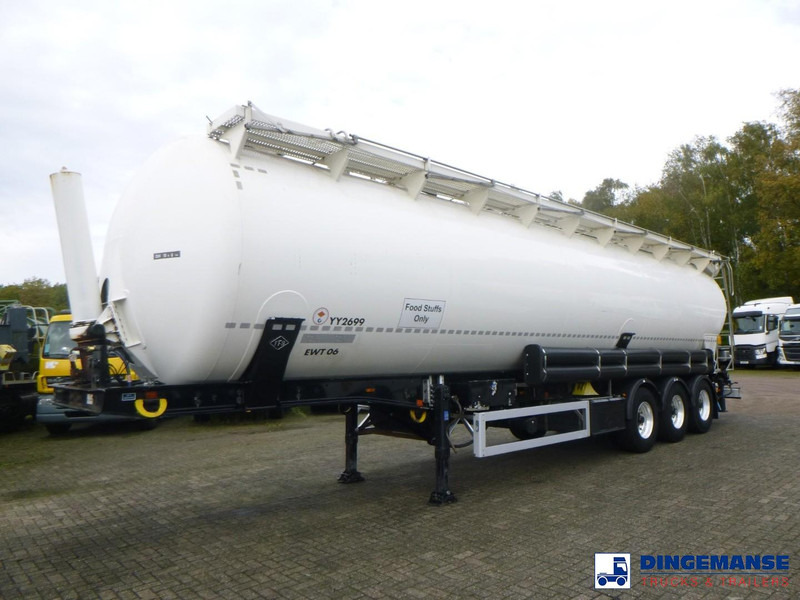Feldbinder Powder tank alu 63 m3 (tipping) - Tanker semi-trailer: picture 1 Feldbinder Powder tank alu 63 m3 (tipping) - Tanker semi-trailer: picture 1