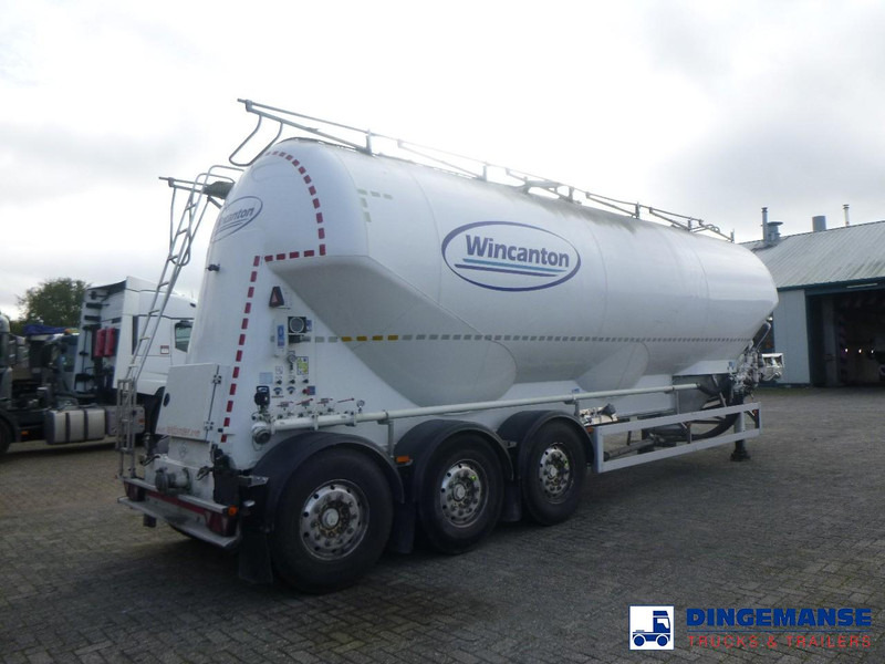 Feldbinder Powder tank alu alu 49 m3 / 1 comp - Tanker semi-trailer: picture 4 Feldbinder Powder tank alu alu 49 m3 / 1 comp - Tanker semi-trailer: picture 4