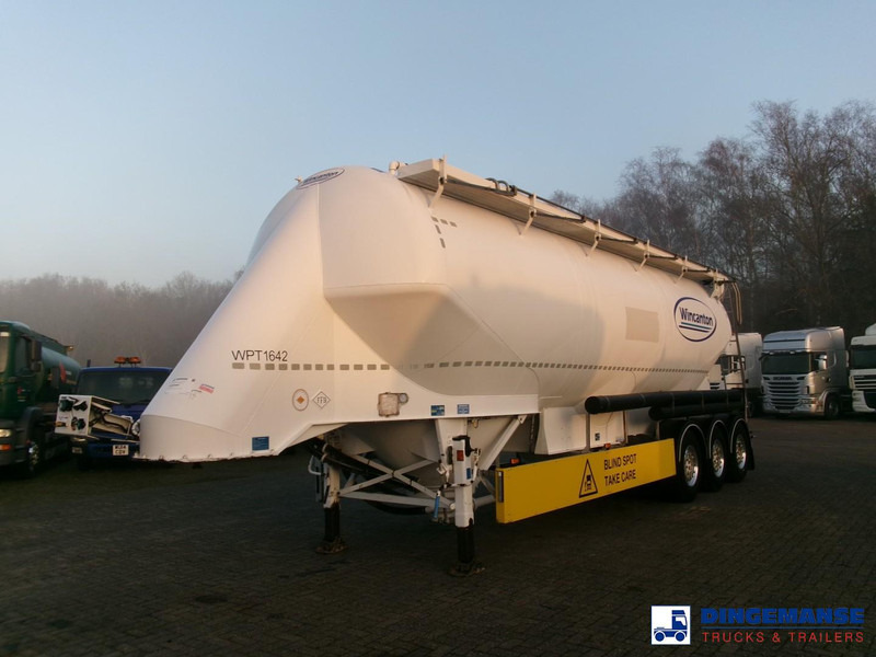 Feldbinder Powder tank alu alu 49 m3 / 1 comp - Tanker semi-trailer: picture 1 Feldbinder Powder tank alu alu 49 m3 / 1 comp - Tanker semi-trailer: picture 1