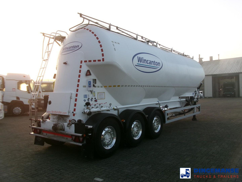 Feldbinder Powder tank alu alu 49 m3 / 1 comp - Tanker semi-trailer: picture 4 Feldbinder Powder tank alu alu 49 m3 / 1 comp - Tanker semi-trailer: picture 4