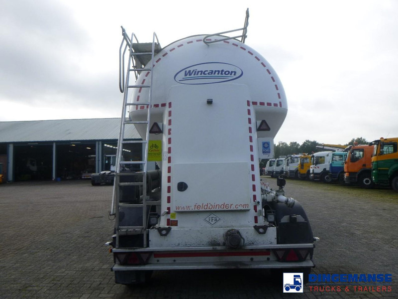 Feldbinder Powder tank alu alu 49 m3 / 1 comp - Tanker semi-trailer: picture 5 Feldbinder Powder tank alu alu 49 m3 / 1 comp - Tanker semi-trailer: picture 5