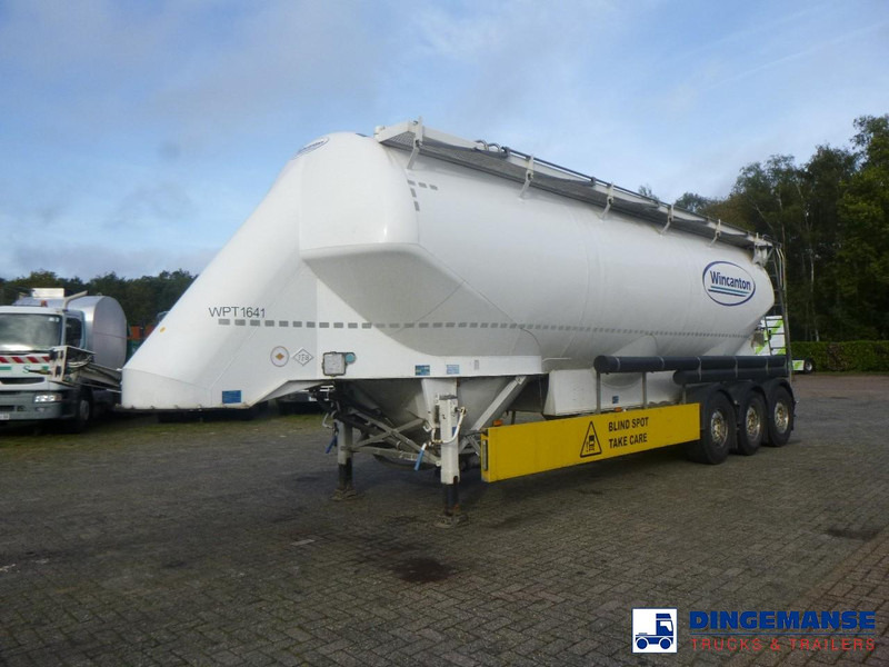 Feldbinder Powder tank alu alu 49 m3 / 1 comp - Tanker semi-trailer: picture 1 Feldbinder Powder tank alu alu 49 m3 / 1 comp - Tanker semi-trailer: picture 1