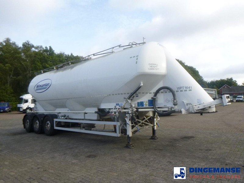 Feldbinder Powder tank alu alu 49 m3 / 1 comp - Tanker semi-trailer: picture 2 Feldbinder Powder tank alu alu 49 m3 / 1 comp - Tanker semi-trailer: picture 2
