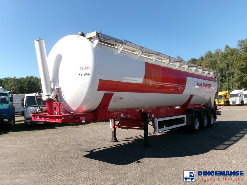 Feldbinder Powder tank alu (tipping) 60 m3 - Tanker semi-trailer: picture 1 Feldbinder Powder tank alu (tipping) 60 m3 - Tanker semi-trailer: picture 1