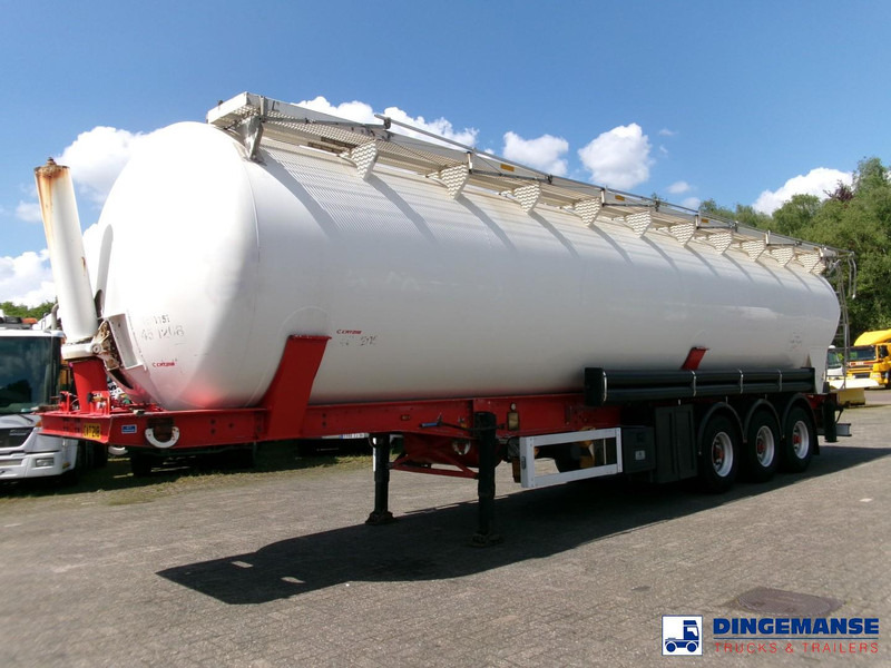 Feldbinder Powder tank alu (tipping) 63 m3 - Tanker semi-trailer: picture 1 Feldbinder Powder tank alu (tipping) 63 m3 - Tanker semi-trailer: picture 1