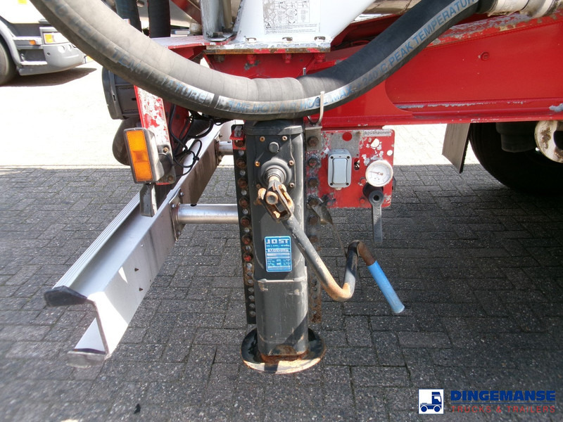 Tanker semi-trailer Feldbinder Powder tank alu (tipping) 63 m3: picture 6