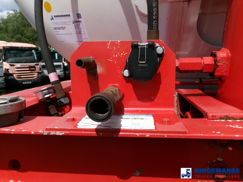 Tanker semi-trailer Feldbinder Powder tank alu (tipping) 63 m3: picture 8