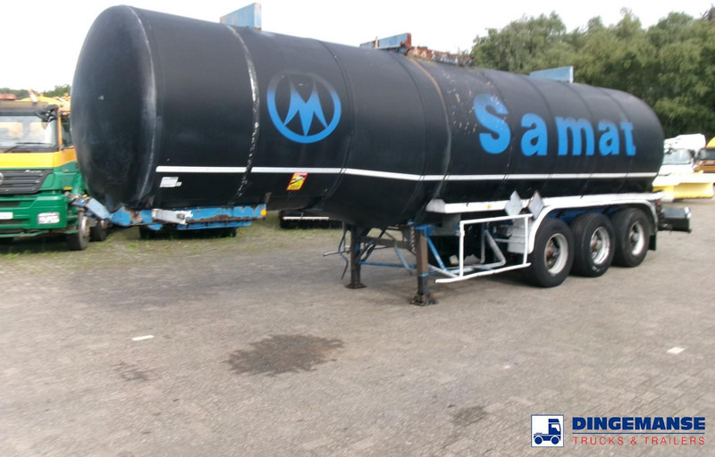 Fruehauf Bitumen tank inox 31 m3 / 1 comp + mixer & engine - Tanker semi-trailer: picture 1 Fruehauf Bitumen tank inox 31 m3 / 1 comp + mixer & engine - Tanker semi-trailer: picture 1