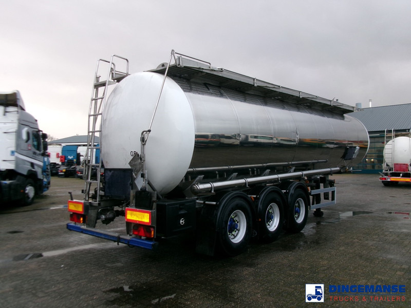 Indox Chemical tank inox L4BH 33.5 m3 / 1 comp - Tanker semi-trailer: picture 4 Indox Chemical tank inox L4BH 33.5 m3 / 1 comp - Tanker semi-trailer: picture 4