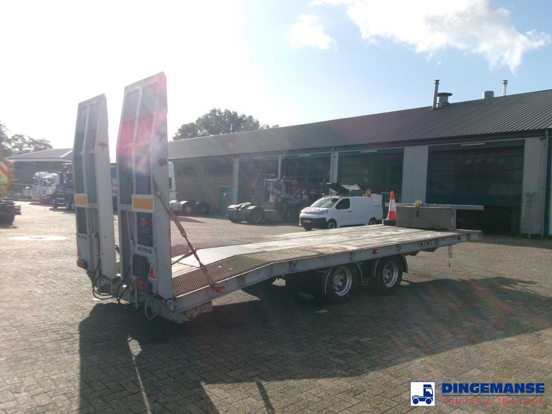 KING 2-axle platform drawbar trailer 14t + ramps - Dropside/ Flatbed trailer: picture 4 KING 2-axle platform drawbar trailer 14t + ramps - Dropside/ Flatbed trailer: picture 4