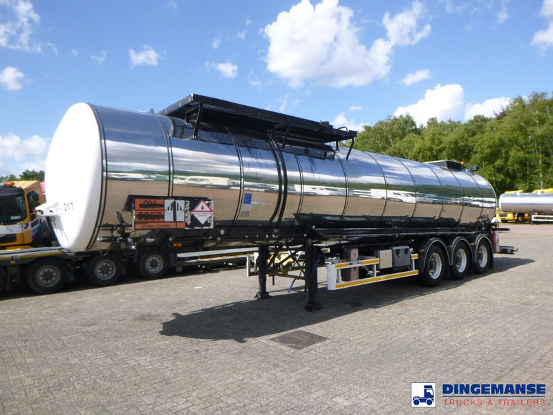 Kässbohrer Bitumen tank inox 33 m3 / 1 comp - Tanker trailer: picture 1 Kässbohrer Bitumen tank inox 33 m3 / 1 comp - Tanker trailer: picture 1