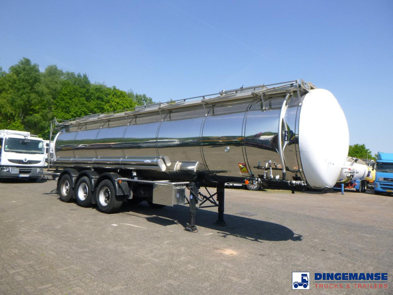 LAG Chemical tank inox 30 m3 / 1 comp - Tanker semi-trailer: picture 2 LAG Chemical tank inox 30 m3 / 1 comp - Tanker semi-trailer: picture 2