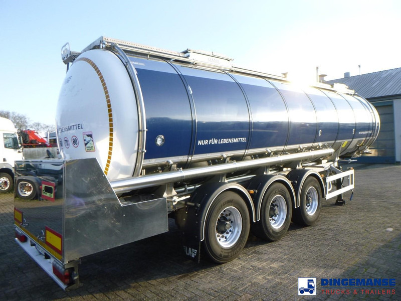 LAG Food tank inox 32m3 / 3 comp + pump + steam heating + webasto - Tanker semi-trailer: picture 4 LAG Food tank inox 32m3 / 3 comp + pump + steam heating + webasto - Tanker semi-trailer: picture 4