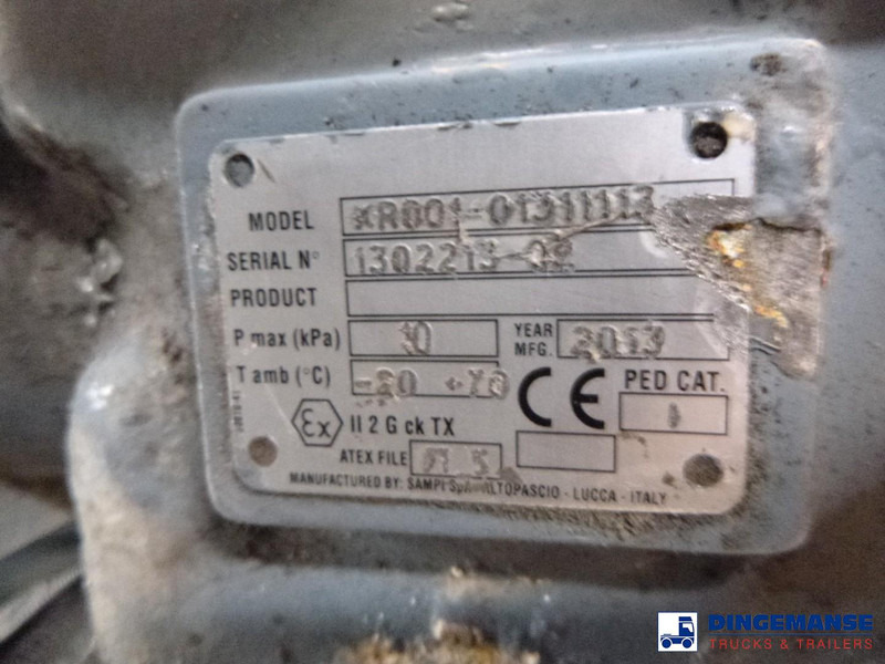 Tanker trailer LAG Fuel tank alu 44.4 m3 / 6 comp + pump: picture 19