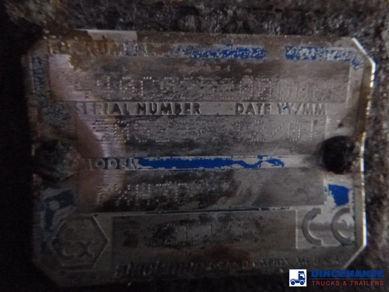 Tanker trailer LAG Fuel tank alu 44.4 m3 / 6 comp + pump: picture 16