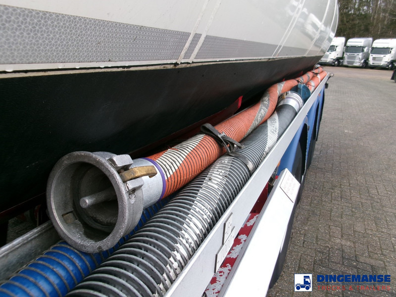 Tanker semi-trailer Lakeland Fuel tank alu 42.8 m3 / 6 comp + pump: picture 18