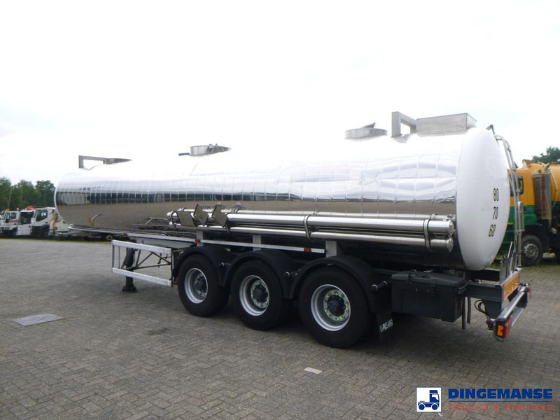 MAISONNEUVE Chemical ACID tank inox 22.4 m3 / 1 comp - Tanker semi-trailer: picture 3 MAISONNEUVE Chemical ACID tank inox 22.4 m3 / 1 comp - Tanker semi-trailer: picture 3