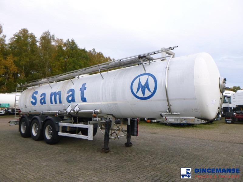 MAISONNEUVE Chemical ACID tank inox L4BH 22.4 m3 / 1 comp (caustic soda) - Tanker semi-trailer: picture 2 MAISONNEUVE Chemical ACID tank inox L4BH 22.4 m3 / 1 comp (caustic soda) - Tanker semi-trailer: picture 2