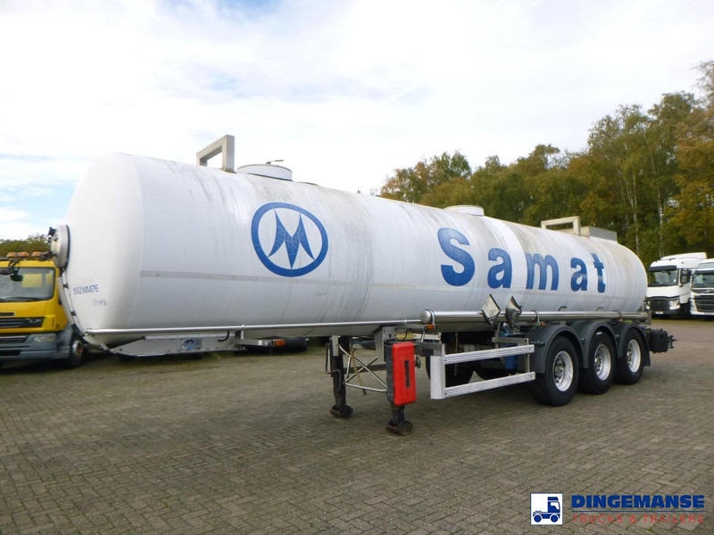 MAISONNEUVE Chemical ACID tank inox L4BH 22.4 m3 / 1 comp (caustic soda) - Tanker semi-trailer: picture 1 MAISONNEUVE Chemical ACID tank inox L4BH 22.4 m3 / 1 comp (caustic soda) - Tanker semi-trailer: picture 1