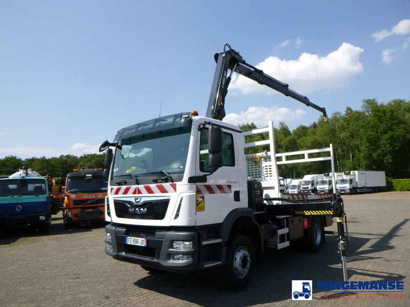 MAN TGM 15.290 4x2 + HIAB 092 B3 HIDUO - Crane truck: picture 1 MAN TGM 15.290 4x2 + HIAB 092 B3 HIDUO - Crane truck: picture 1