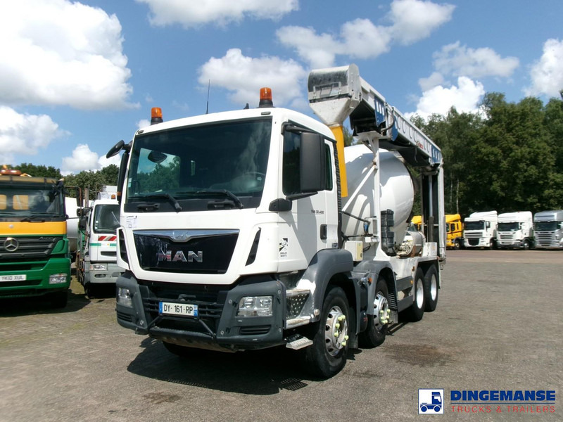 MAN TGS 32.360 8X4 Euro 6 Imer belt mixer 9 m3 - Concrete mixer truck: picture 1 MAN TGS 32.360 8X4 Euro 6 Imer belt mixer 9 m3 - Concrete mixer truck: picture 1