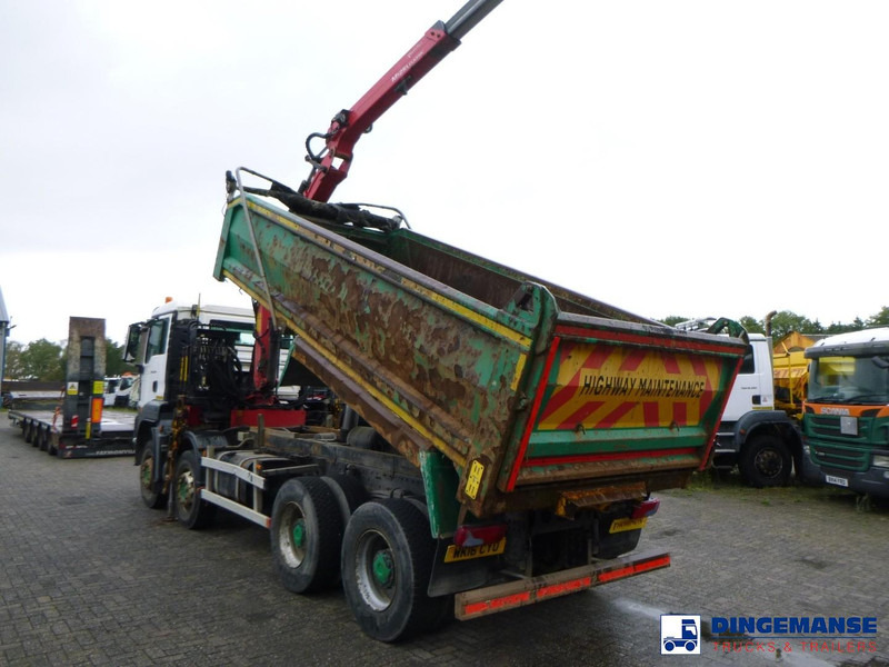 MAN TGS 35.400 8X4 RHD tipper + Palfinger Epsilon M125L - Crane truck: picture 3 MAN TGS 35.400 8X4 RHD tipper + Palfinger Epsilon M125L - Crane truck: picture 3