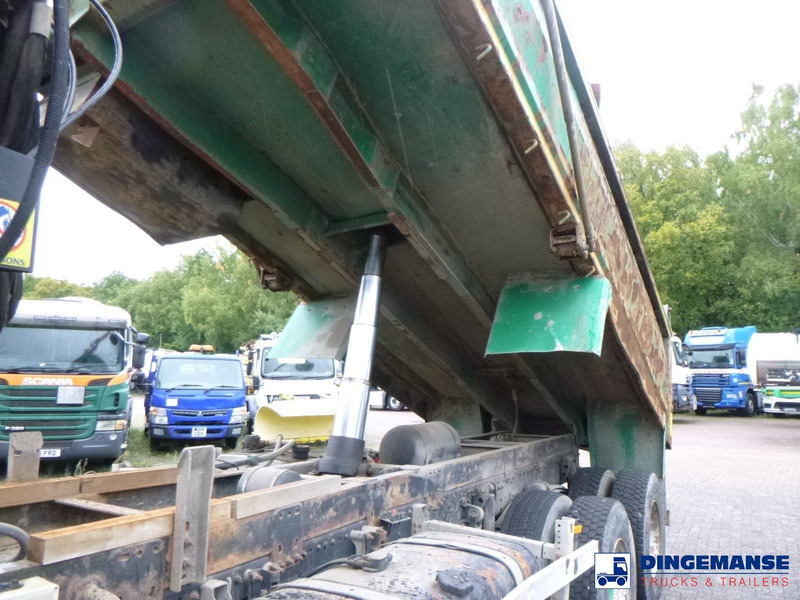 Crane truck MAN TGS 35.400 8X4 RHD tipper + Palfinger Epsilon M125L: picture 12