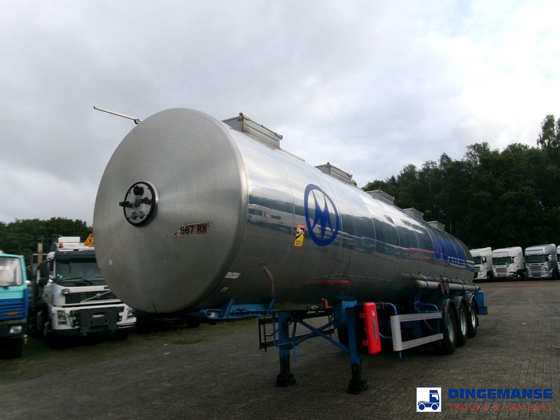 Magyar Chemical tank inox 32.5m3 / 1 comp - Tanker semi-trailer: picture 1 Magyar Chemical tank inox 32.5m3 / 1 comp - Tanker semi-trailer: picture 1
