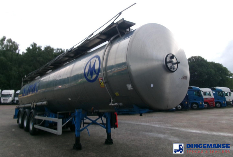 Magyar Chemical tank inox 32.5m3 / 1 comp - Tanker semi-trailer: picture 2 Magyar Chemical tank inox 32.5m3 / 1 comp - Tanker semi-trailer: picture 2