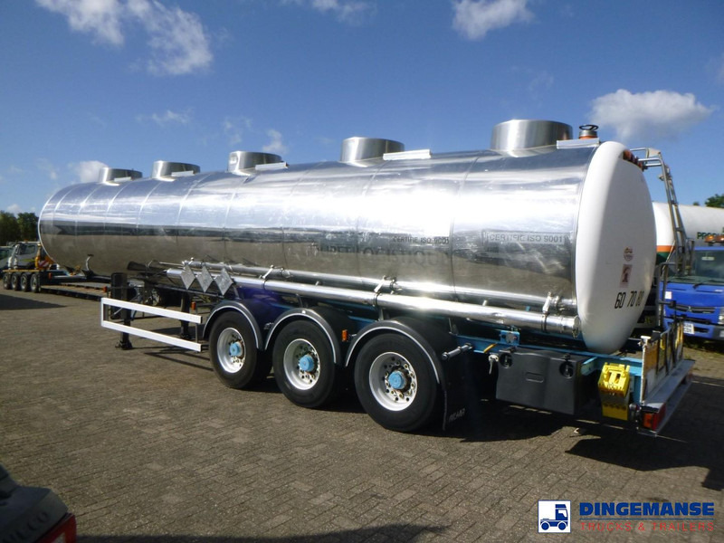 Magyar Chemical tank inox 33 m3 / 1 comp - Tanker semi-trailer: picture 3 Magyar Chemical tank inox 33 m3 / 1 comp - Tanker semi-trailer: picture 3