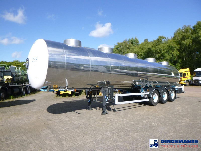 Magyar Chemical tank inox 33 m3 / 1 comp - Tanker semi-trailer: picture 1 Magyar Chemical tank inox 33 m3 / 1 comp - Tanker semi-trailer: picture 1