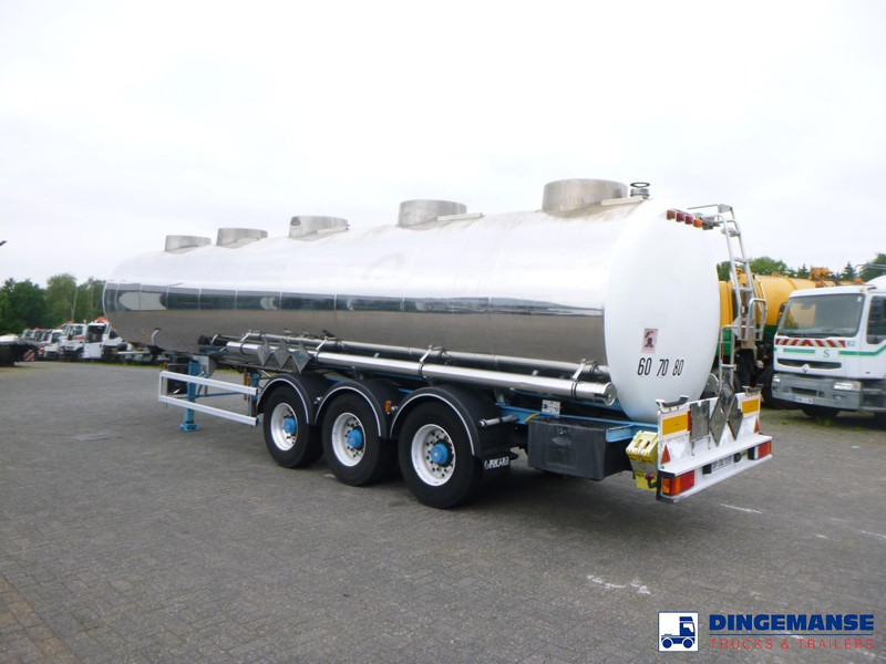 Magyar Chemical tank inox 33 m3 / 1 comp - Tanker semi-trailer: picture 3 Magyar Chemical tank inox 33 m3 / 1 comp - Tanker semi-trailer: picture 3