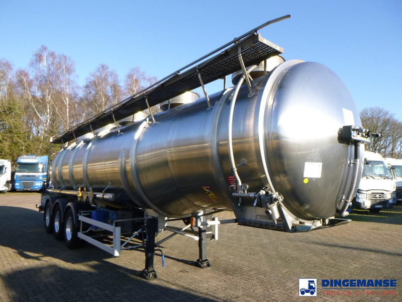 Magyar Chemical tank inox 34.5 m3 / 1 comp - Tanker semi-trailer: picture 2 Magyar Chemical tank inox 34.5 m3 / 1 comp - Tanker semi-trailer: picture 2