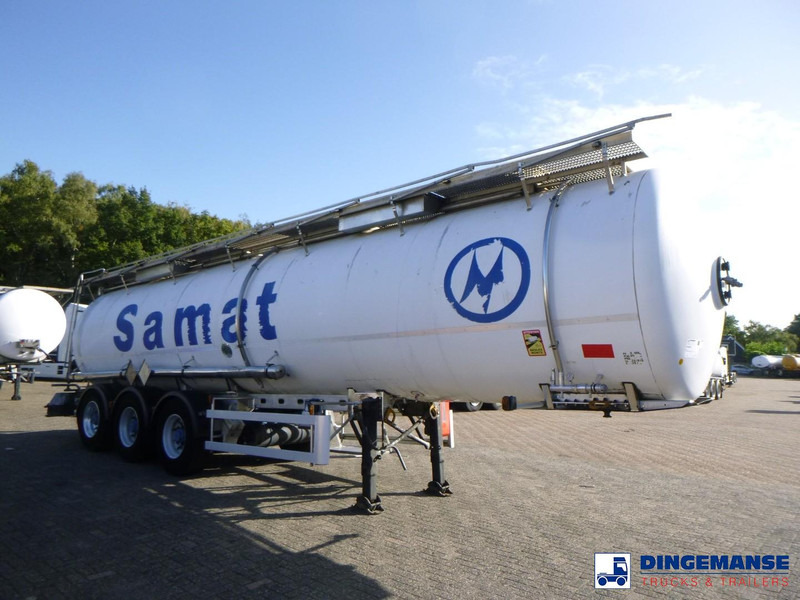 Magyar Chemical tank inox L4BH 29.8 m3 / 1 comp - Tanker semi-trailer: picture 2 Magyar Chemical tank inox L4BH 29.8 m3 / 1 comp - Tanker semi-trailer: picture 2
