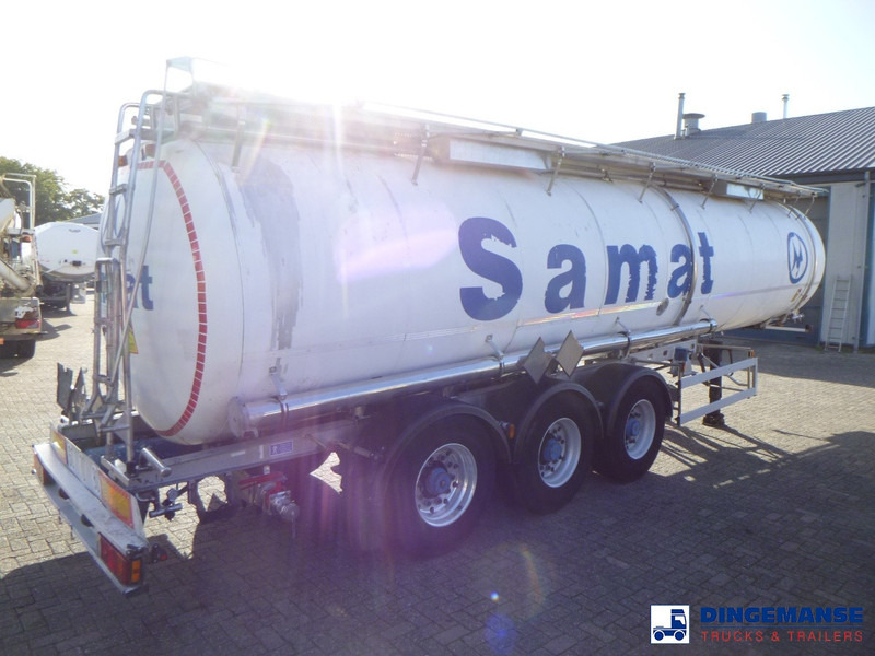 Magyar Chemical tank inox L4BH 29.8 m3 / 1 comp - Tanker semi-trailer: picture 4 Magyar Chemical tank inox L4BH 29.8 m3 / 1 comp - Tanker semi-trailer: picture 4
