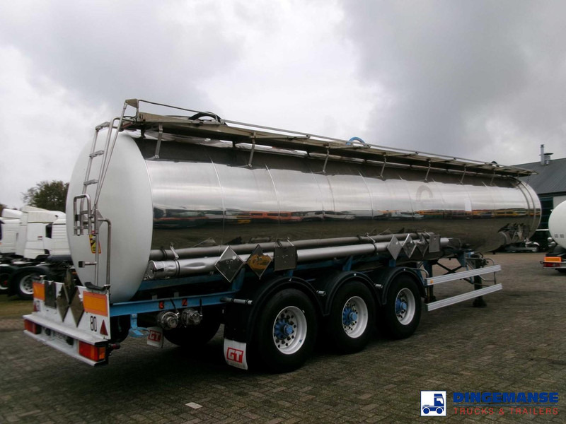 Magyar Chemical tank inox L4BH 33.5 m3 / 3 comp - Tanker semi-trailer: picture 3 Magyar Chemical tank inox L4BH 33.5 m3 / 3 comp - Tanker semi-trailer: picture 3