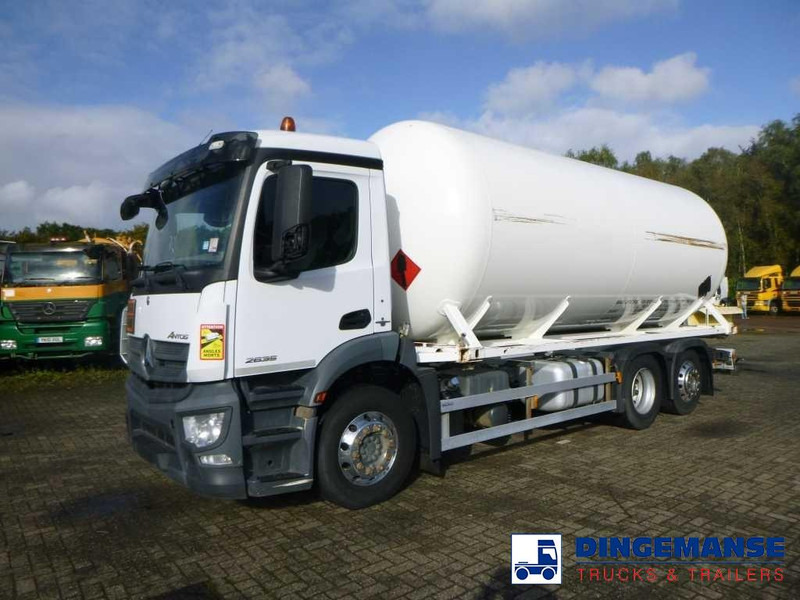 Mercedes-Benz Antos 2635 6x2 gas tank 28 m3 - Tanker truck: picture 1 Mercedes-Benz Antos 2635 6x2 gas tank 28 m3 - Tanker truck: picture 1