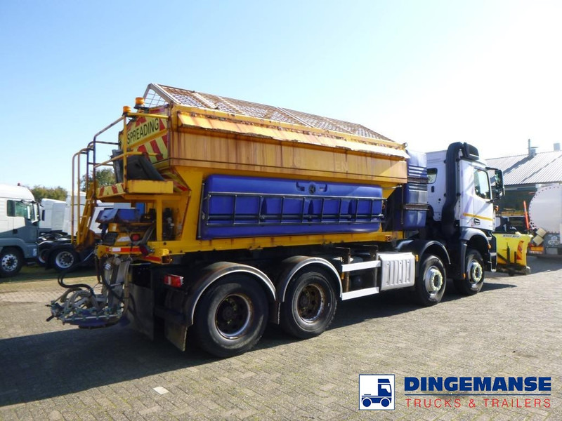 Mercedes-Benz Arocs 3240 8x4 RHD Schmidt snow plough / gritter - Snow removal vehicle: picture 4 Mercedes-Benz Arocs 3240 8x4 RHD Schmidt snow plough / gritter - Snow removal vehicle: picture 4