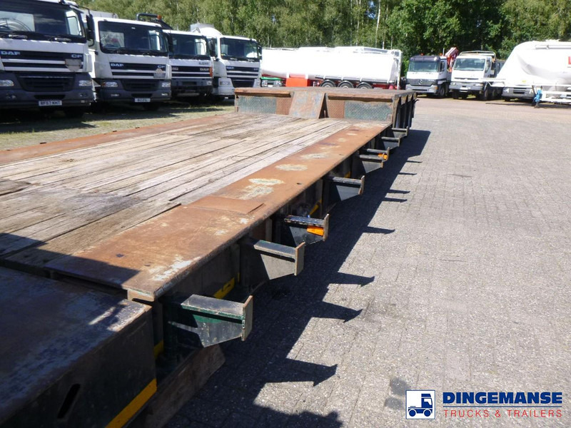 Low loader semi-trailer Nooteboom 3-axle lowbed trailer 33 t / extendable 8.5 m: picture 9