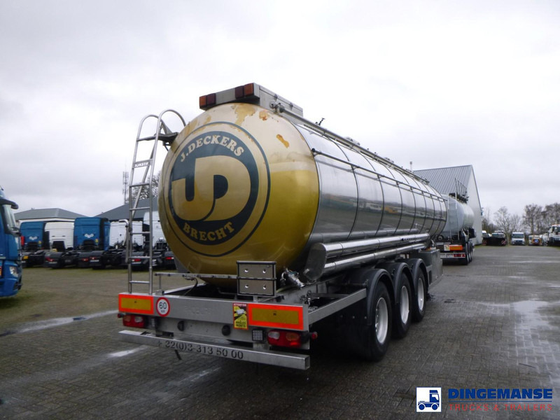 Parcisa Chemical tank inox L4BH 30 m3 / 1 comp / ADR 30/03/24 - Tanker semi-trailer: picture 3 Parcisa Chemical tank inox L4BH 30 m3 / 1 comp / ADR 30/03/24 - Tanker semi-trailer: picture 3